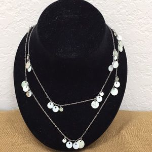 Banana republic seed pearls necklace